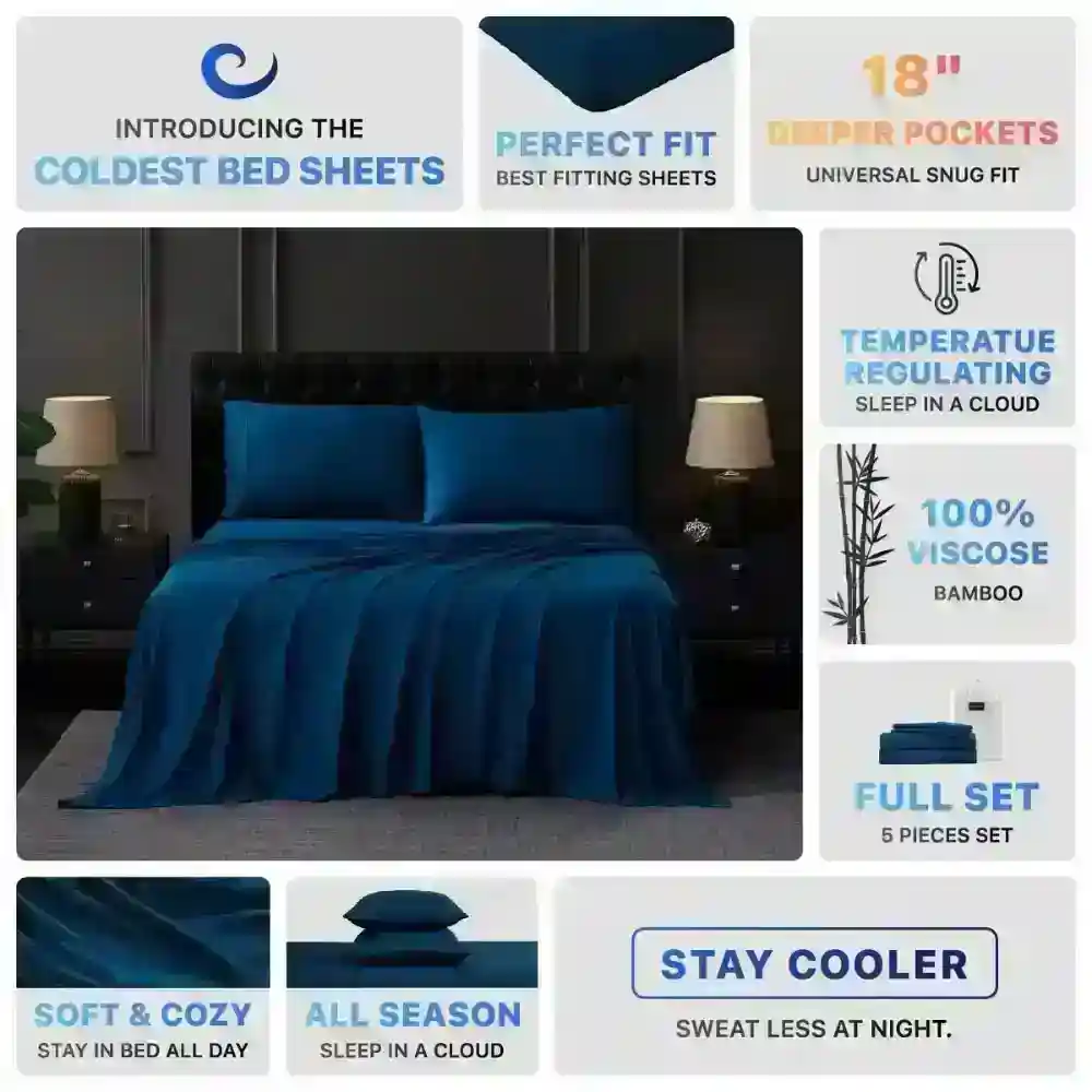 Coldest Cozy Bed Sheet - Image 29